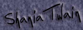Shania Start Page