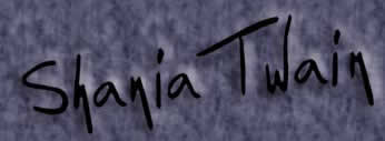 Shania Start Page