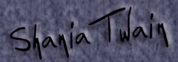 Shania Start Page