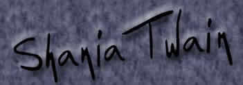 Shania Start Page