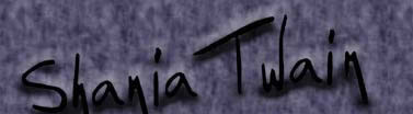 Shania Start Page