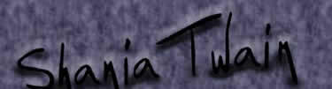 Shania Start Page