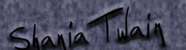 Shania Start Page