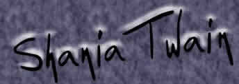 Shania Start Page