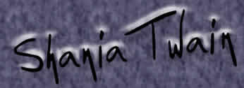 Shania Start Page