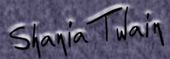 Shania Start Page