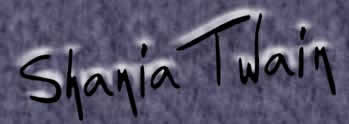 Shania Start Page