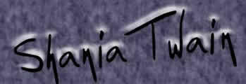 Shania Start Page